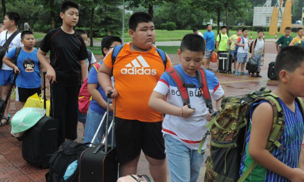 niños con sobrepeso en china
